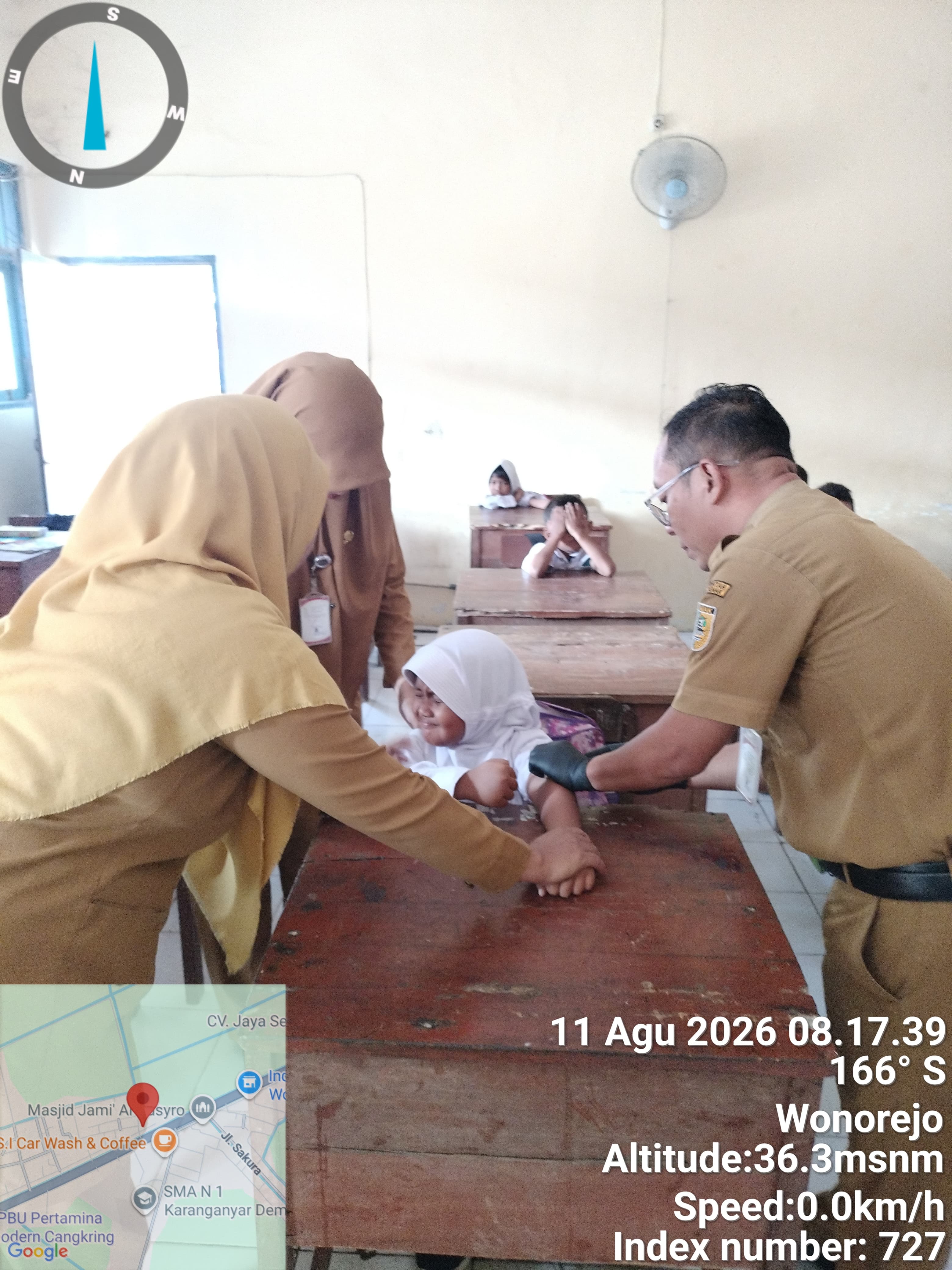 Kegiatan Bulan Imunisasi Anak Sekolah BIAS